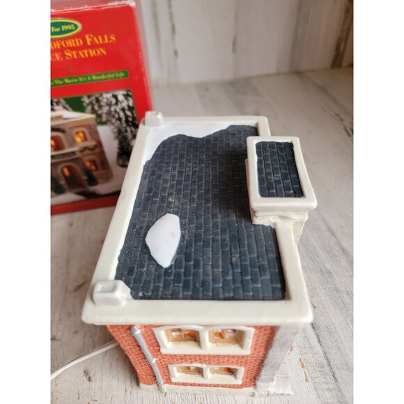 A wonderful Life Bedford falls Police station Vintage village accessory xmas - Picture 4 of 7